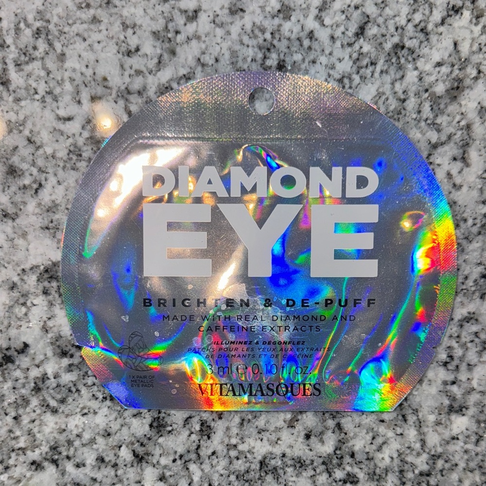 Diamond Eye Brighten & De-Puff Mask